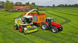 Gras Hakselen | Ten Voorde Agrarische Dienstverlening + Wijers van de Steeg | 2024