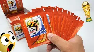opening packs of PANINI 2010 World Cup - *BOX BREAK* - Mikes Cards and Stickers # 216