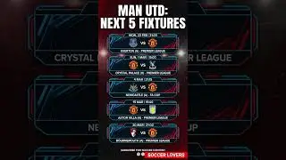 Can Man Utd Win ALL 5? 🔴🔥 #MUFC #ManUtd