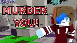 MINECRAFT | MURDER GAMEPLAY | GAMER CHAD & RADIOJH GAMES | NEW SKIN