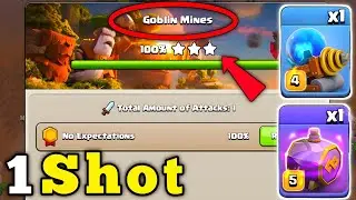 1 Shot Max Goblin Mines in Clan Capital
