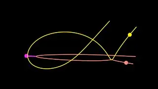 Three Body Problem Simulation: Free Fall №2 System