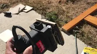 Drill Master Orbital Hand Sander 120 Volt W/ Gator 150 Fine Sanding Sheets - My First Power Tool!