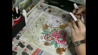 * Mixed Media Doodle-Fun-Canvas *
