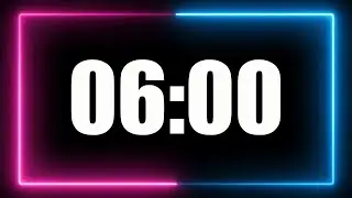 6 Minute Timer with alarm no music.