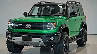 Концепт Mini Land Cruiser &mdash; Toyota возвращает легенду в уменьшенном размере.
