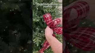 Christmas Hacks 86--How to decorate a Christmas tree with ribbon ? #christmas #christmasdecor #xmas