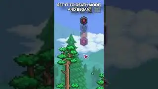 Defeat The Slime God In One Click!  #terraria #fyp #gaming #calamity #shorts #challenge