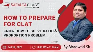 CLAT 2021 | Maths Most Asked Question For CLAT Exam | CLAT Maths Tips By Bhagwati Sir