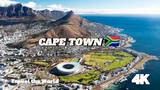 Cape Town in 4K 🇿🇦 | Stunning Aerial Views of Table Mountain & Cityscapes