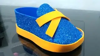 Easy kids shoe craft Idea | Easy Paper Craft For Kids Easy | Kids Crafts Video | Art And Craft