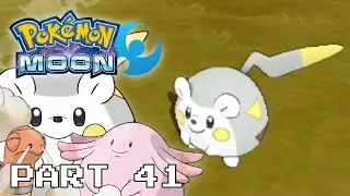 Pok&eacute;mon Moon Gameplay Part 41 - Catching Pok&eacute;mon at Blush Mountain