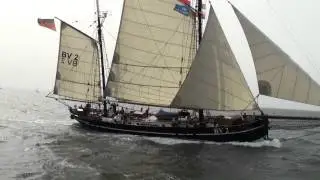 Traditionssegler RYVAR zur Hansesail in HD