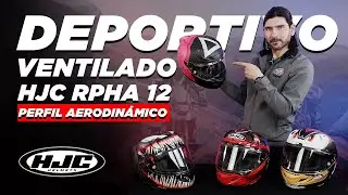 HJC RPHA 12 HELMET - Sporty and ventilated helmet. Available at motomundi.cl