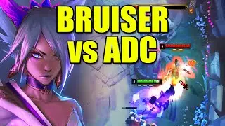 Rank 1 Riven Dominates Draven in a Bruiser Carry vs ADC Bot Lane Matchup