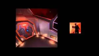 Elite: Dangerous - Walking Around Ship with Real World Footage (Oculus Rift DK2)