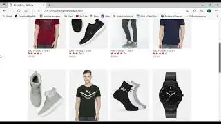 Making Ecommerce Website Using HTML And CSS | Sports Website #sportswebsite #clonesites