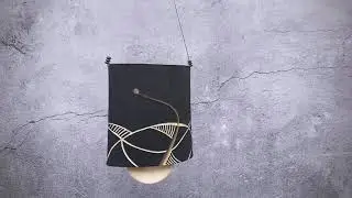Zen Zinger #2 Sgraffito Wind Bell