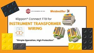 The Lego in Electrical Engineering: Weidm&uuml;ller Klippon Connect TTB for Instrument Transformer Wiring
