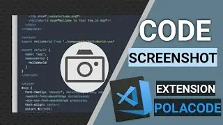 Screenshot And Share your code Easily | VS Code Extension | Polacode | Hindi