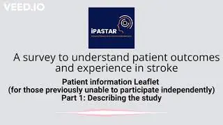 Regained capacity Survey Part 1 Describing the Study PIL
