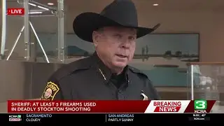 Full press conference | San Joaquin County sheriff says 50 shell casings found at mass shooting site