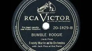 1946 HITS ARCHIVE: Bumble Boogie - Freddy Martin (Jack Fina, piano)