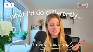My web design business journey (+ what I'd do differently) | Ep.1 Designer Diaries🎙️