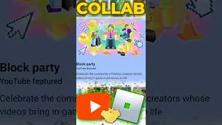 ROBLOX IS DOING A YOUTUBE COLLAB???