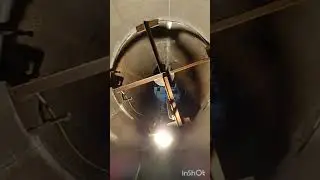 heating cone joint welding job