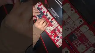 Sound Test 2 black red Card Keyboard