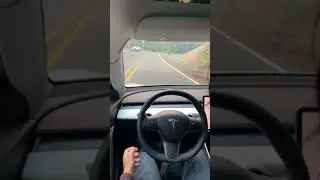 Tesla Autopilot down windy back roads