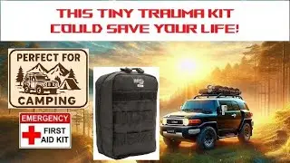 This Tiny First Aid Kit Could Save Your Life ADVENTURE MEDICAL KITS Molle Bag Trauma KIt 1 0