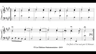 Easy Organ Pieces No. 3 || O Filii et Fili&aelig; - Louis Archimbaud