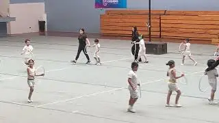 Baile gimnasia Mateo primero básico.