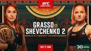 Noche UFC CEREMONIAL WEIGH-INS: Alexa Grasso vs Valentina Shevchenko