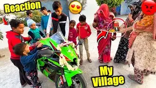 My Village Angry Reaction🤬On My Rs. 20 Lakh Superbike😭