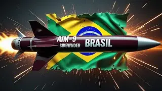😱🇧🇷 Ракета AIM-9 Sidewinder в Бразилии: ракета, которая может ИЗМЕНИТЬ военно-воздушные силы страны!