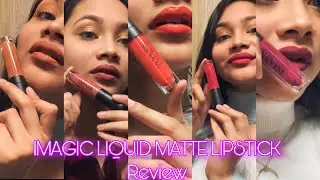 IMAGIC Liquid Matte Lipgloss | Bangladesh| 5 Colours | Unedited - Honest Review