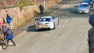 1000HP Supra Leaving a Car Show With Style