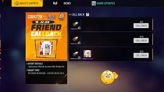 #freefire  NARUTO EVENT 🤩 FRIEND CALLBACK MISSION COMPLETE ✅ ( 10-01-2025 ) 🤔.