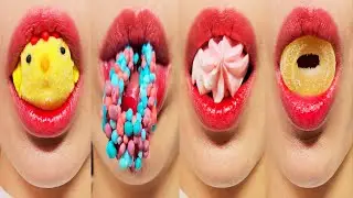 1minutes ASMR JELLY MARSHMALLOW BROCCOLI MUKBANG 젤리 마시멜로우 브로콜리 먹방 EATING SOUNDS