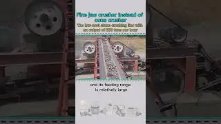 200TPH low-cost fine jaw crusher crushing production line