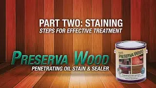 Part Two Preserva Wood Oil Stain