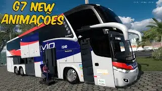 NEW G7 LD 1600 COM V&Aacute;RIAS ANIMA&Ccedil;&Otilde;ES - ACELERANDO NO INTERIOR DE SP - ETS 2 1.54 MODS