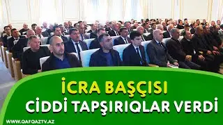 İCRA BAŞÇISI TƏCİLİ İCLAS KEÇİRİB