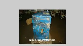 HANSEN 734 T Gearbox Repair