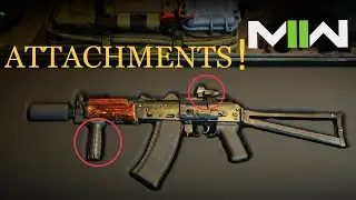 HOW TO use ATTACHMENTS on AK47u Gunsmith MODERN WARFARE 2 Open BETA bug FIX
