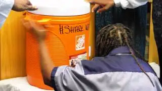 Detroit Water Brigade Blessing of #sharewater for the people of Detroit