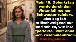 Mein 18. Geburtstag wurde durch den Wutanfall meiner Schwester ruiniert, also zog ich &hellip;